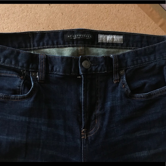 Aeropostal size 31/32 dark denim jeans - Picture 1 of 5